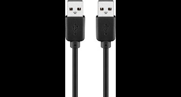 USB kabel 2.0 A male - A male 1.8 meter