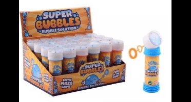 Bellenblaas met spel 24 stuks