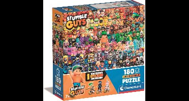 Clementoni - Kinderpuzzel - 180 Stukjes - Impossible Square Box Stumble - Puzzel Voor Kinderen - Vanaf 7 Jaar