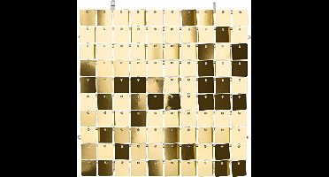 Backdrop Paneel - Gouden Vierkantjes