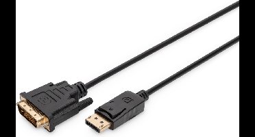 DisplayPort Cable Digitus AK-340306-020-S Black 2 m