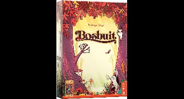 999 Games - Bosbuit - Legspel - Bordspel - Vrolijk bouw- en planningsspel - Familiespel - Gezelschapsspel - Klein cadeautje