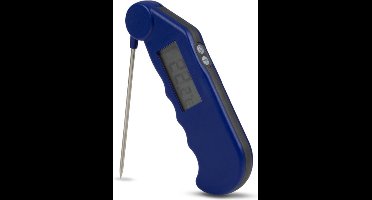 ETI - Catering Thermometer 'Gourmet' - Zakformaat - Inklapbare Insteekvoeler - IP65 Spatwaterdicht - Blauw