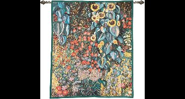 Wandkleed - Country Garden - Gustav Klimt - 119 x 140 cm