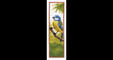 Vervaco - Bladwijzer kit - Vogeltje - PN-0011274 - Borduren - Borduurpakket - Borduurpakket volwassenen - Borduurpakket kind
