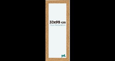 Your Decoration - Fotolijst 33x98 cm - MDF - Beuken - Como