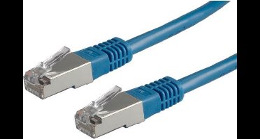 ROLINE FTP patchkabel Cat5e blauw 10m
