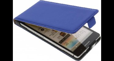 Mobiparts Premium Flip Case Huawei Ascend P6 Blue