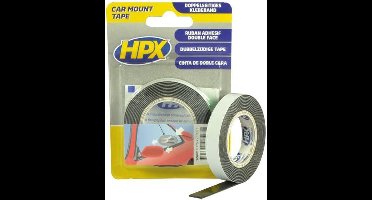 Dubbelzijdige PE bevestigingstape - zwart 19mm x 2m