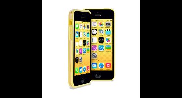 PURO Apple iPhone 5C Bumper Case - Transparant Geel