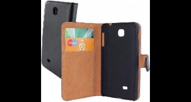 Mobiparts Classic Wallet Case LG Optimus F5 Black