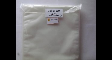 Marmelot Vacuumzakken Mikro Structuur 35X50cm 100stuks voor alle Merken Vacuum Sealers