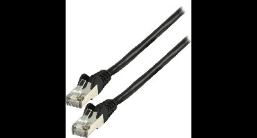 Valueline FTP CAT 5e netwerk kabel 3.00 m zwart