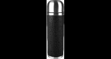 Tefal Senator Sleeve - Isoleerfles - 0.5L - RVS Zwart - Dubbelwandig - Lekvrij - Geschikt voor Koffie