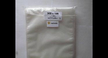 Marmelot Vacuumzakken Mikro Structuur 30X50cm 100stuks voor alle Merken Vacuum Sealers