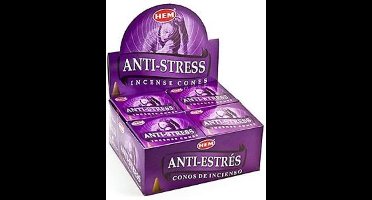 HEM Wierook Kegel Anti Stress (12 pakjes)