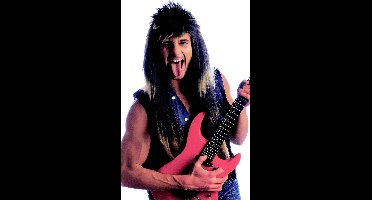 Rocker pruik punk ACDC