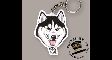 Sleutelhanger Hond Siberisch Husky