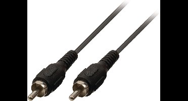 Valueline Vlap24100b20 Rca Audiokabel Rca Mannelijk - Rca Mannelijk 2,00 M Zwart