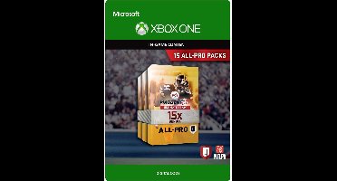 Madden NFL 17: 15 All-Pro Pack Bundle Xbox One Add-On (Digitale Code) - Niet beschikbaar in Belgie