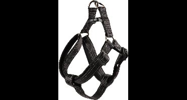 Flamingo Hondentuig Ultar Zwart - Zwart - 25 - 45 cm x 20 mm