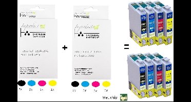 Improducts® Inkt cartridges - Alternatief Epson 18XL 8 stuks