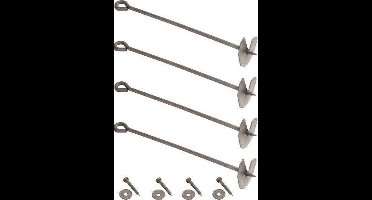 Grondankers 4 Stuks 50 cm.