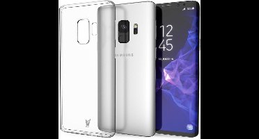 Siliconen Hoesje geschikt voor Samsung Galaxy S9 - Transparant