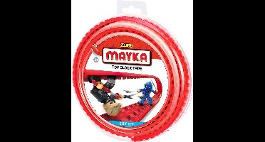 Mayka bouwblokjes tape rood - 2 meter / 2 studs