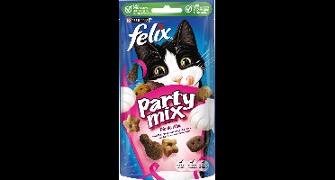 FELIX Party Mix - Picnic - Kattensnack - 8 x 60 gr