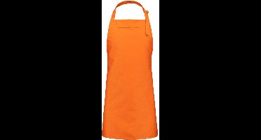 Benza Schort Keukenschort - voor Kinderen - Oranje - 50 x 60 cm