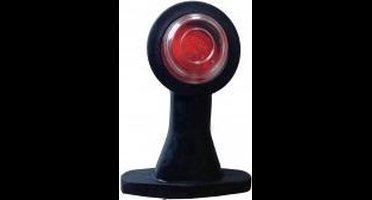 Zijmarkeringslicht 12/24V LED - Wit/Rood