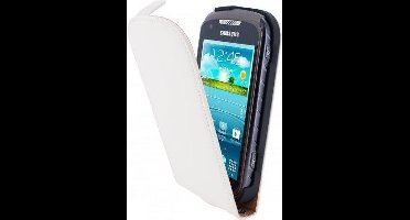Mobiparts Premium Flip Case Samsung Xcover 2 White