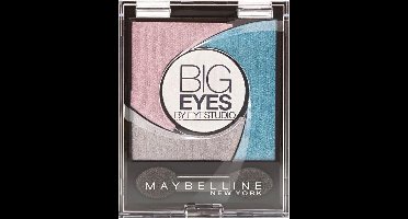 Maybelline Eye Studio Big Eyes 03 Luminous Turquoise oogschaduw Mat, Shimmer
