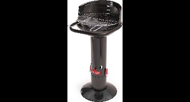 Barbecook Loewy 45 - Houtskool BBQ barbecue - Grilloppervlak 43 cm - Incl. Windscherm, BBQ rooster en asopvangpot - Zwart