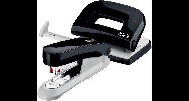 nietmachine/perforator set Novus Evolution E15/E210 zwart