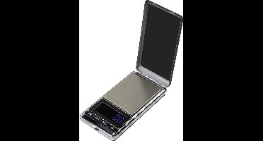 Basetech SJS-60007 Zakweegschaal Weegbereik (max.) 500 g Resolutie 0.1 g werkt op batterijen Zilver