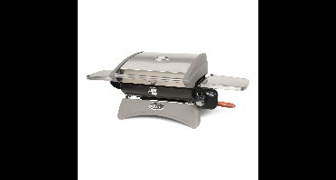 Boretti - Piccolino Gasbarbecue - 1 Brander - Grilloppervlak 43 x 33 cm - Zwart - draagbaar - camping - terras - balkon