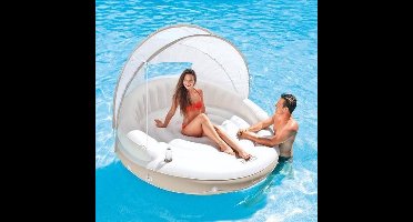 Intex Boot Canopy Island - opblaasbare sofa - drijvende eilandje