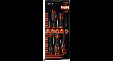 Bahco 807-5 Schroevendraaierset - 5 delig