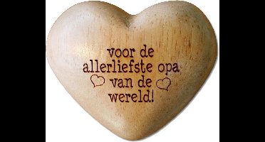 Allerliefste Opa - Houten Hart