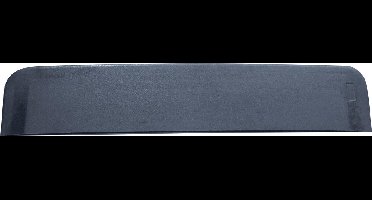 Aidapt Drempelhulp - Volledig rubber milieuvriendelijk 2,5cm - Zwart
