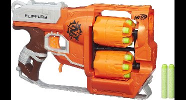NERF Zombie Strike FlipFury - Blaster