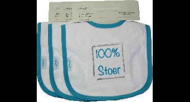 Funnies, Slabbetjes set van 3 –100% Stoer-