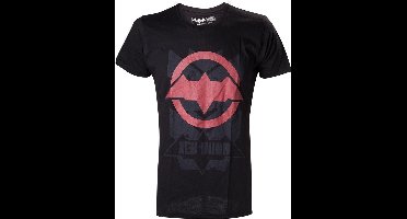 Batman - Arkham Knight Black Red Hood Mens Tee - S