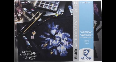 Van Gogh aquarel papier - zwart - FSC mix