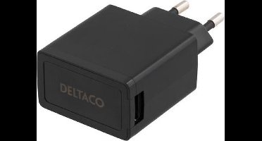 Deltaco USB-AC77 oplader voor mobiele apparatuur Binnen Zwart