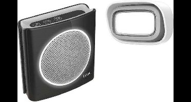 Extel diBi Flash black draadloze deurbel