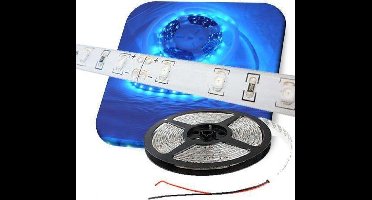 LEDstrip BLAUW 5-meter 60 leds/meter non-waterproof LED strip