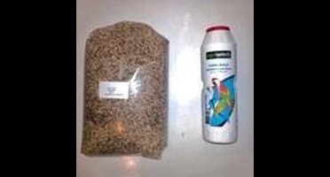 Zangzaad 5kg + Gratis schelpenzand 2kg